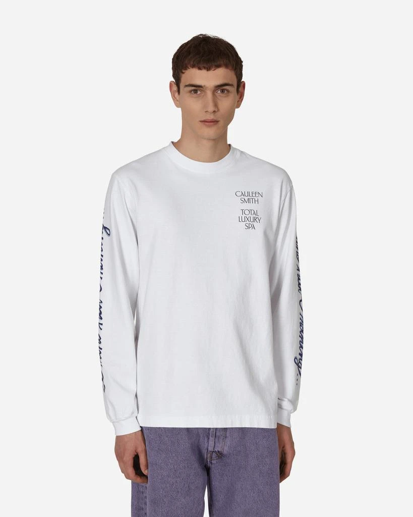 Total Luxury SPA Cauleen Smith I White Longsleeve T-Shirt White 1