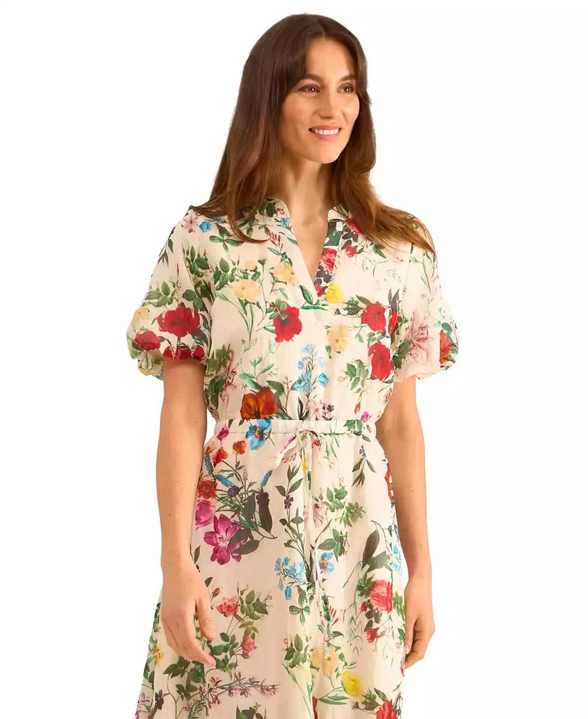 Vince Camuto Women's Floral-Print Puff-Sleeve Maxi Dress 2