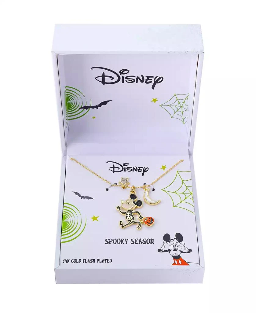 Disney Mickey Mouse Skeleton Halloween Pendant Necklace 3