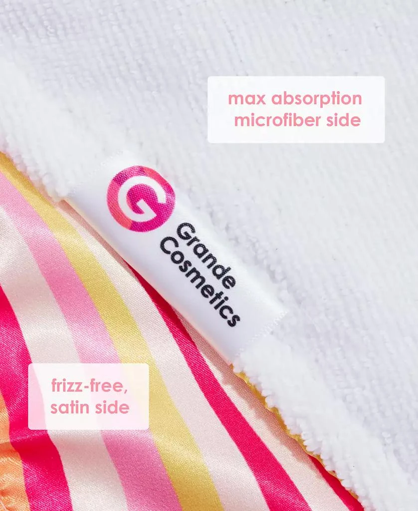 Grande Cosmetics GrandeHAIR Microfiber 
Satin Towel 5