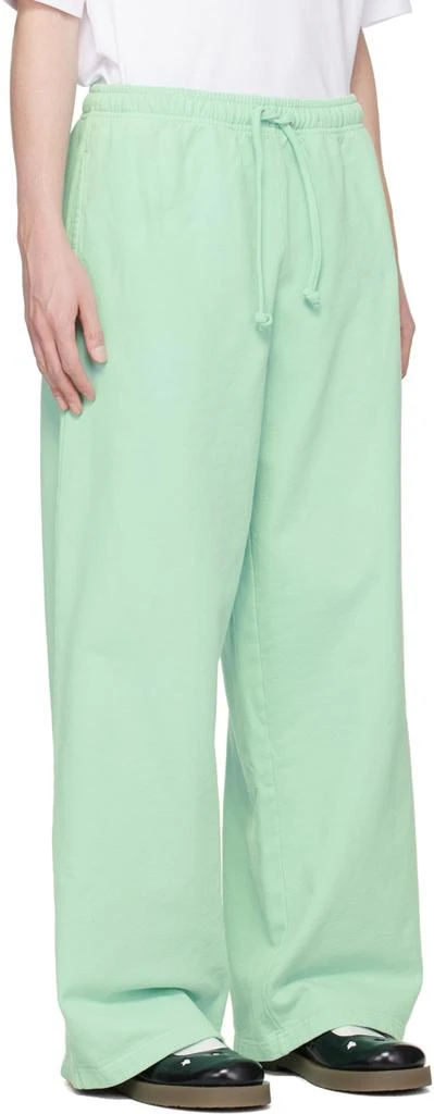 Acne Studios Green Patch Lounge Pants 2