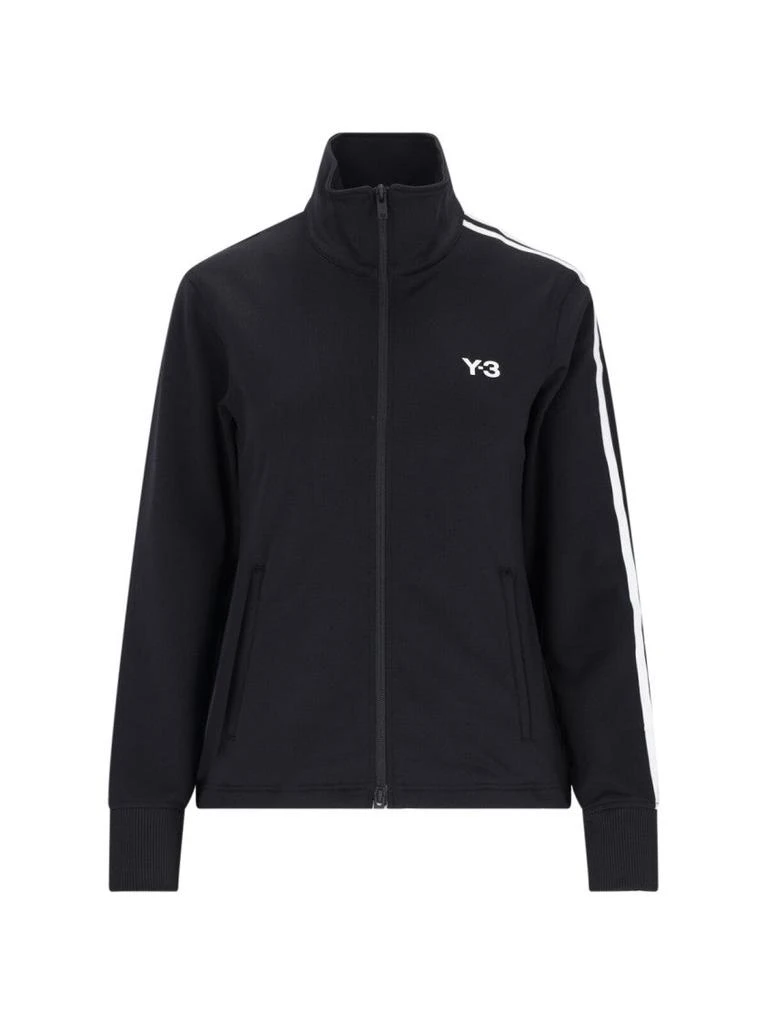 Y-3 3-Stripes" Zip Jacket – Black 1