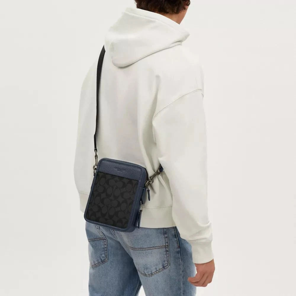 Coach Sullivan Crossbody In Colorblock Signature Canvas 4