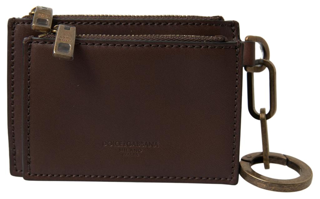 Dolce & Gabbana Dolce & Gabbana Elegant  Leather Coin Purse Men's Wallet