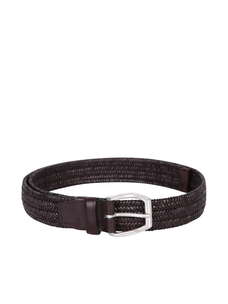 ORCIANI Orciani Wide Braided Belt 1