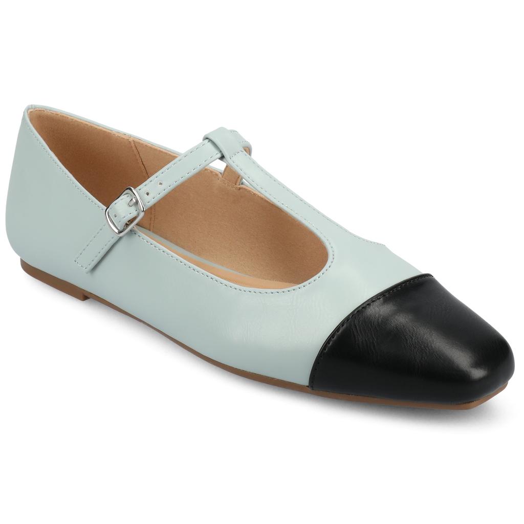 JOURNEE Journee Women's Theah Medium and Wide Width Dress Flats