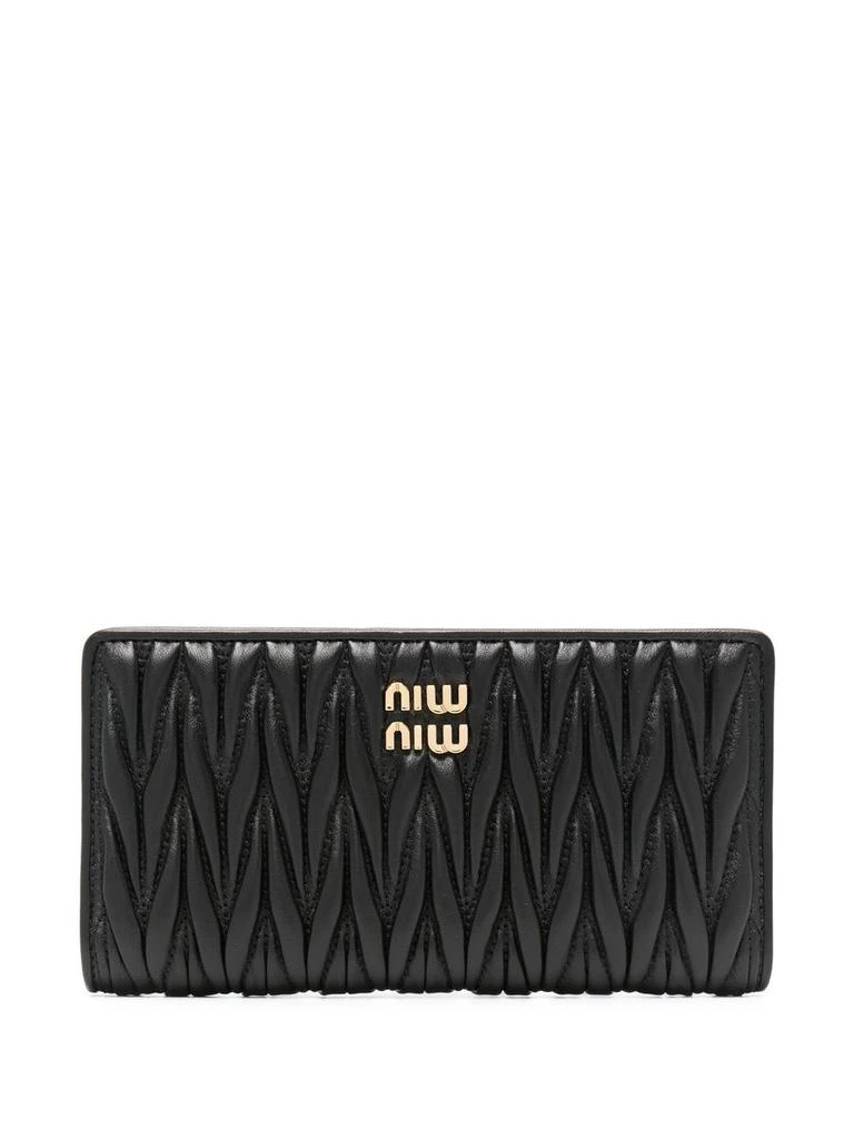 Miu Miu Miu Miu Matelassé Wallet 1