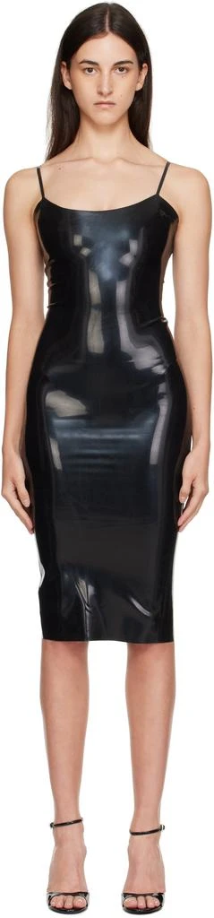 Poster Girl Black Whistle Midi Dress 1