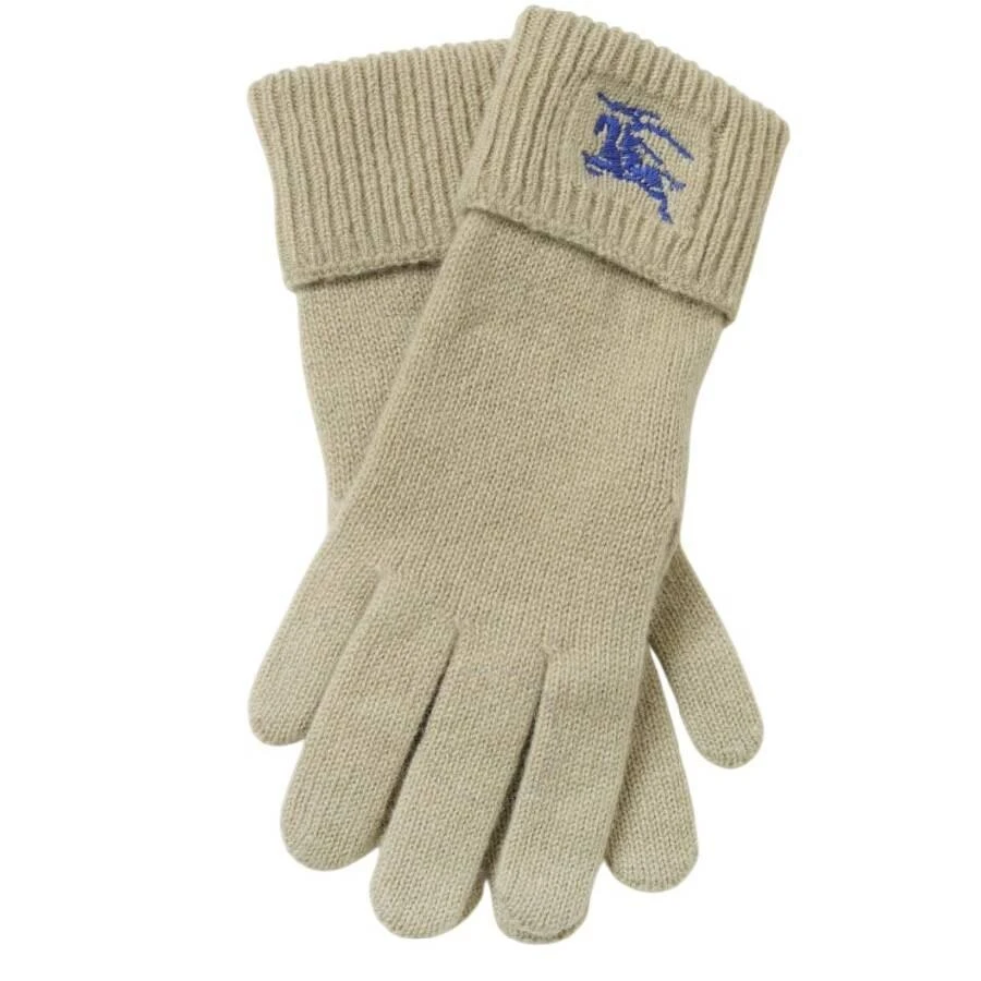 Burberry Ribbed Cuffs Cashmere Gloves 1