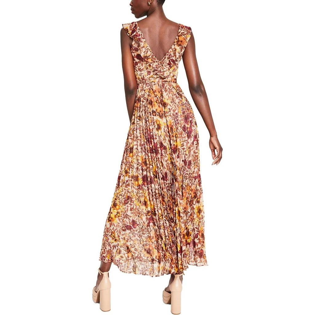 GUESS Womens Ruffled Maxi Dress 2