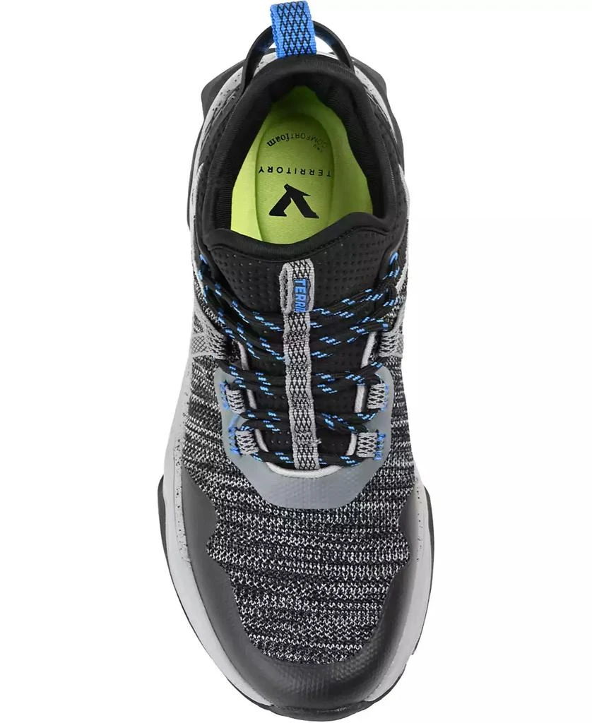Territory Men's Sidewinder Water-resistant Knit Trail Sneakers 4