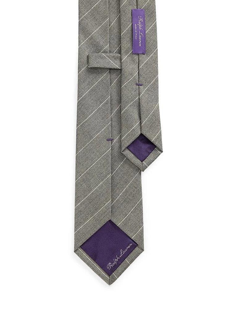 Ralph Lauren Pinstripe Wool Flannel Tie 4
