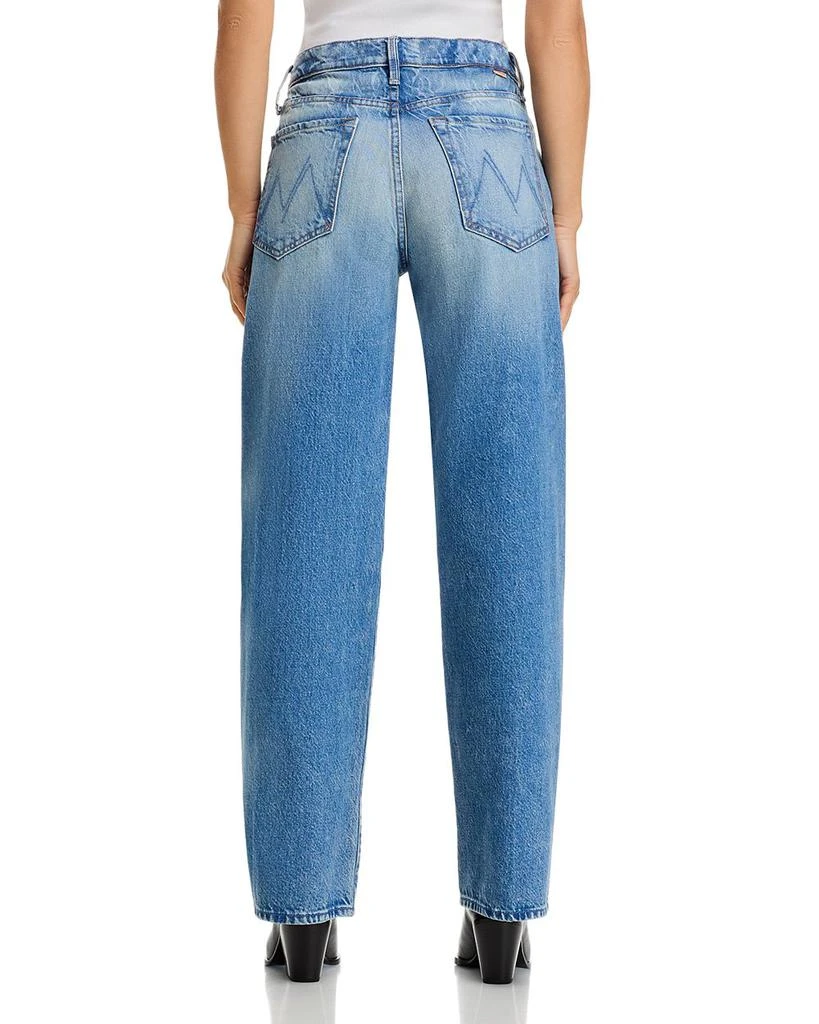MOTHER Lil Dodger High Rise Ankle Jeans in Wipeout 3