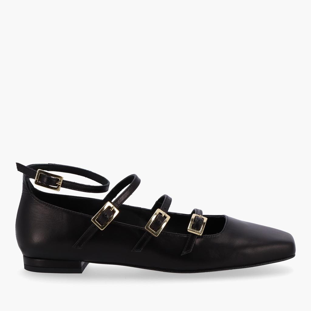 ALOHAS ALOHAS Women's Luke Leather Ballet Flats