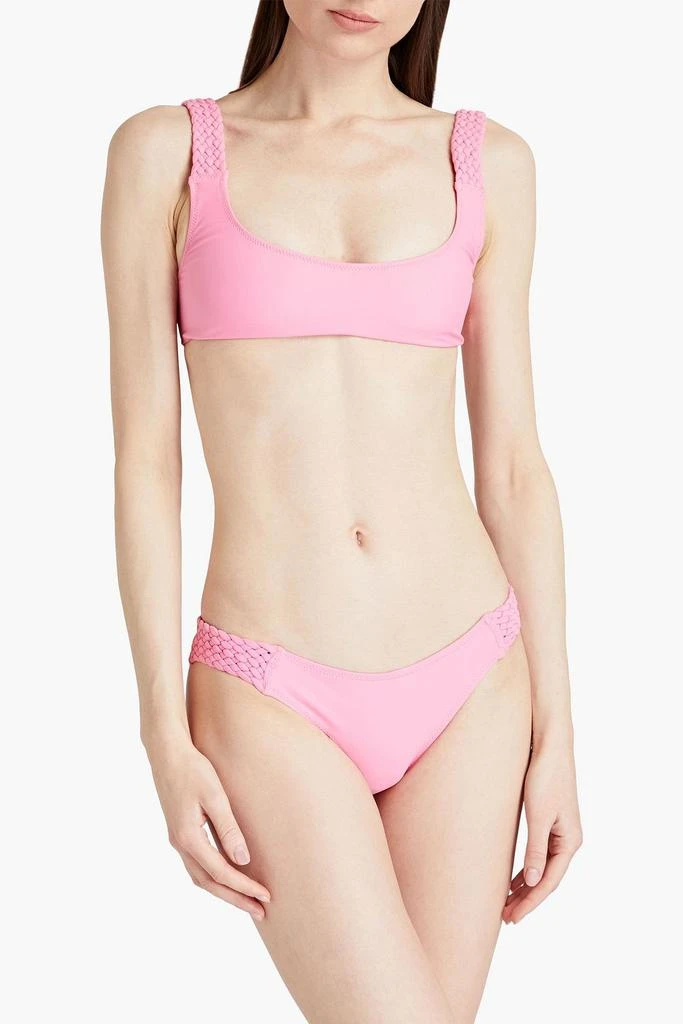Solid & Striped Elle woven low-rise bikini briefs 2