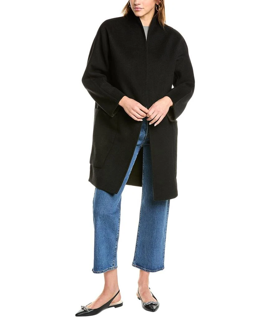 Vince Reversible Wool-Blend Car Coat 1