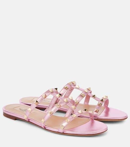 Valentino Rockstud Classic leather flats 1
