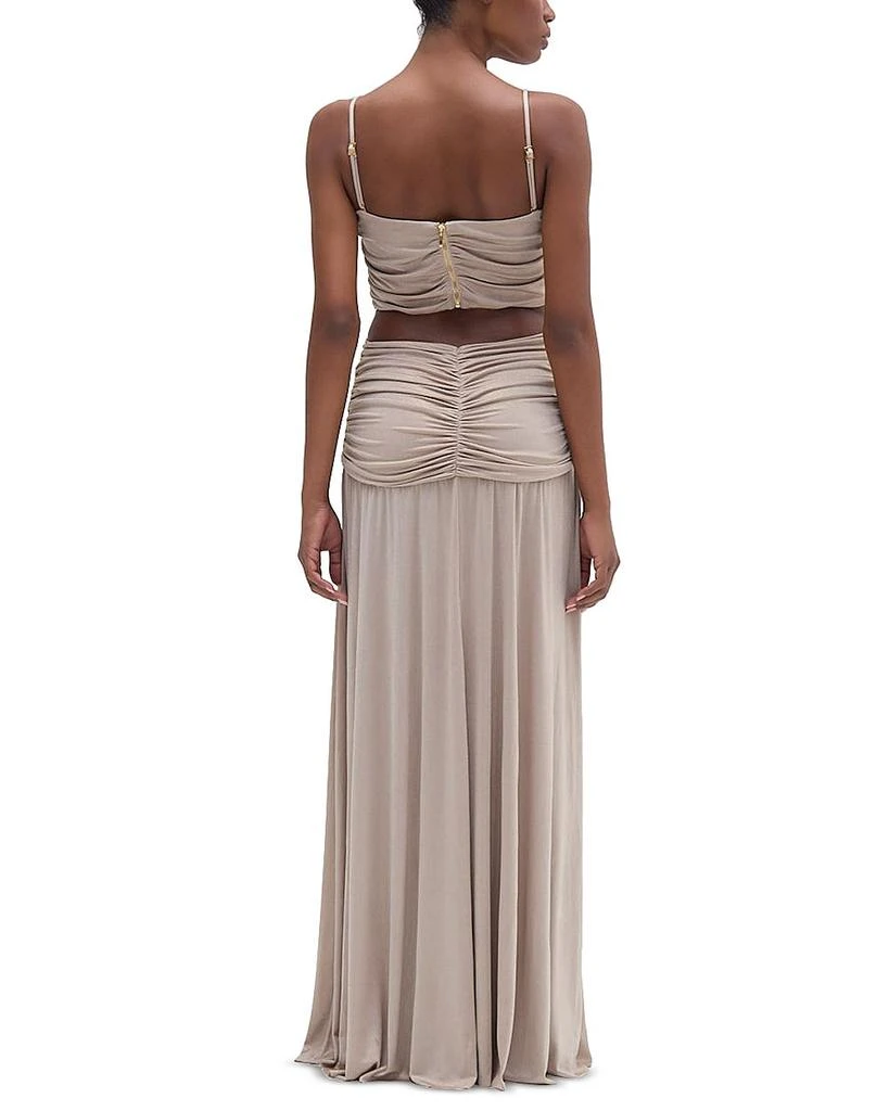 PatBO Dune Waist Cutout Evening Gown 4