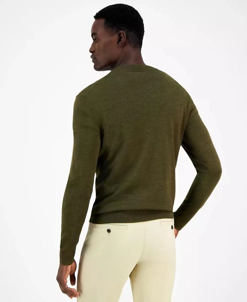 Alfani Men's Long-Sleeve V-Neck Merino Sweater, Created for Macy's 2