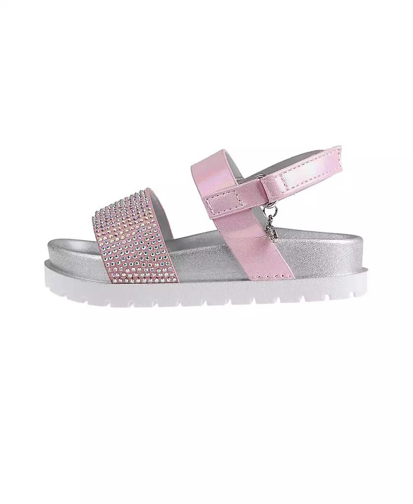 Bebe Toddler Girls Rhinestones Charm Sandals 3