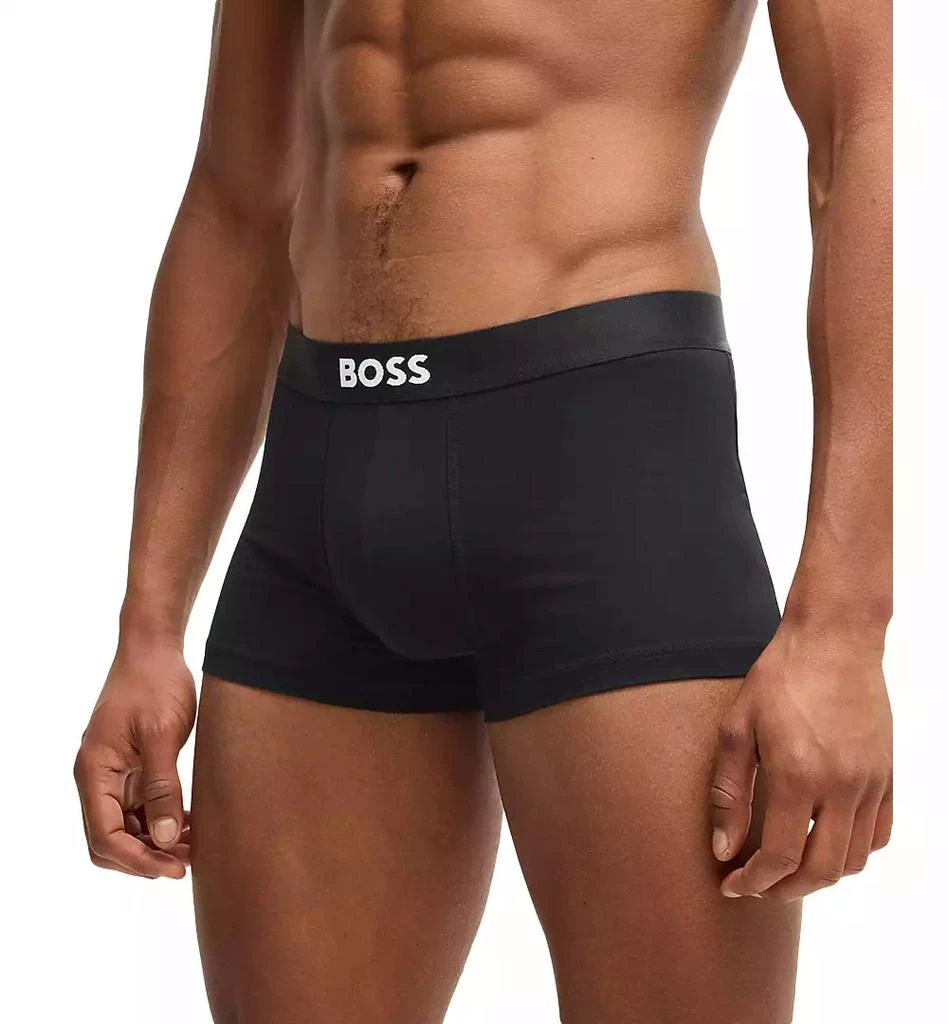 Hugo Boss Men's 3-Pack Icon Logo Trunks 5