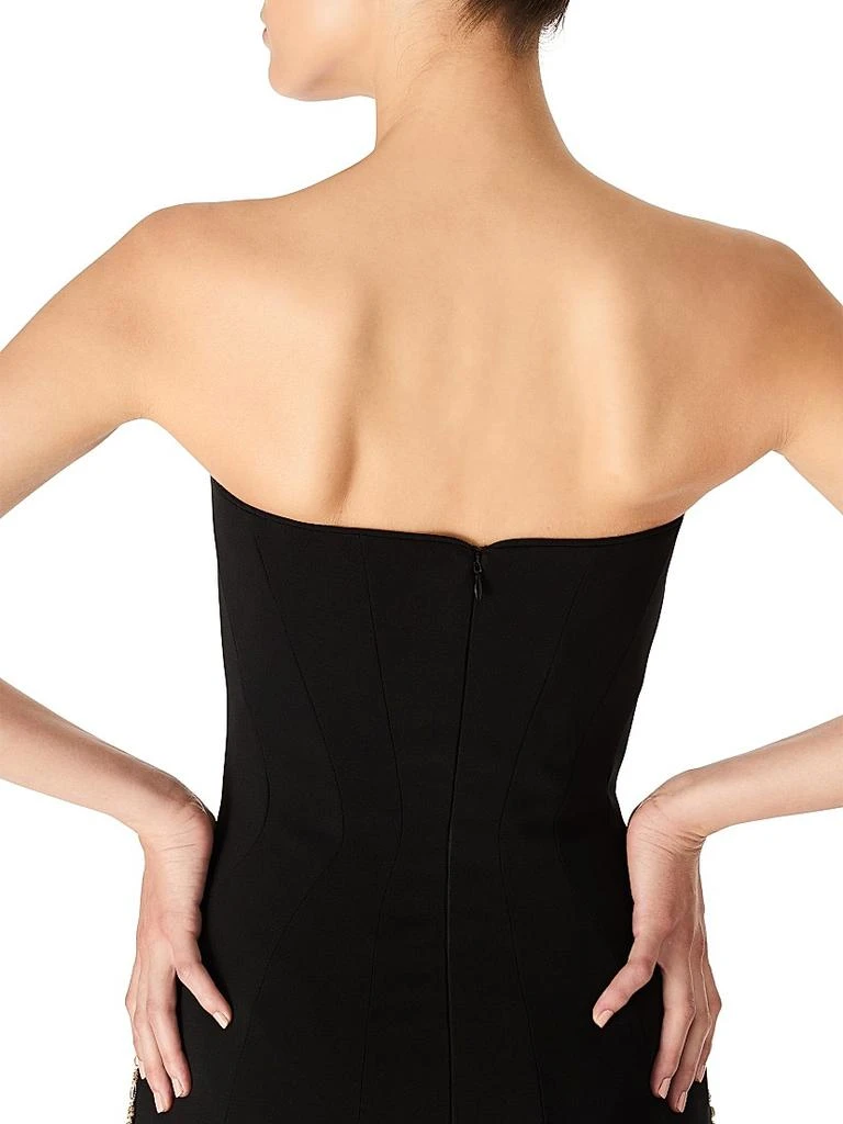 Jenny Packham Dash Embellished Strapless Gown 5