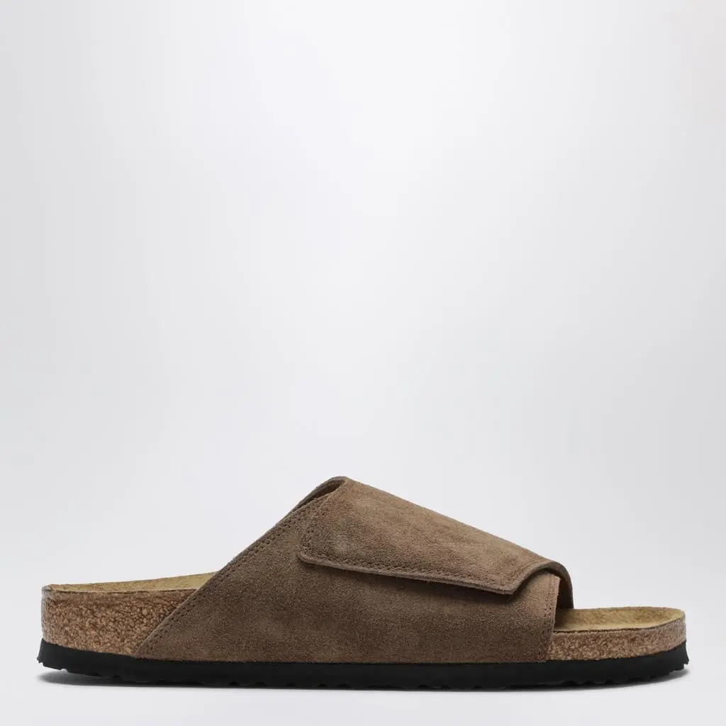 Brown Solana VL suede slides