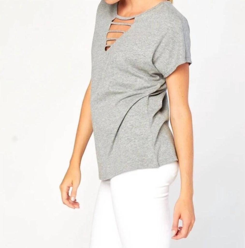 Threads for Thought Threads 4 Thought - Alice V Neck Organic Cotton Top