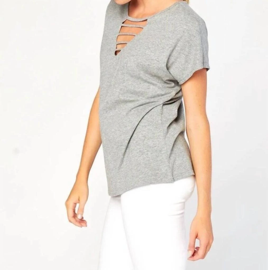 Threads for Thought Threads 4 Thought - Alice V Neck Organic Cotton Top 2