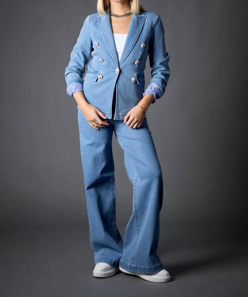 BLUE REVIVAL Blue Revival - Miley Recycled Blazer