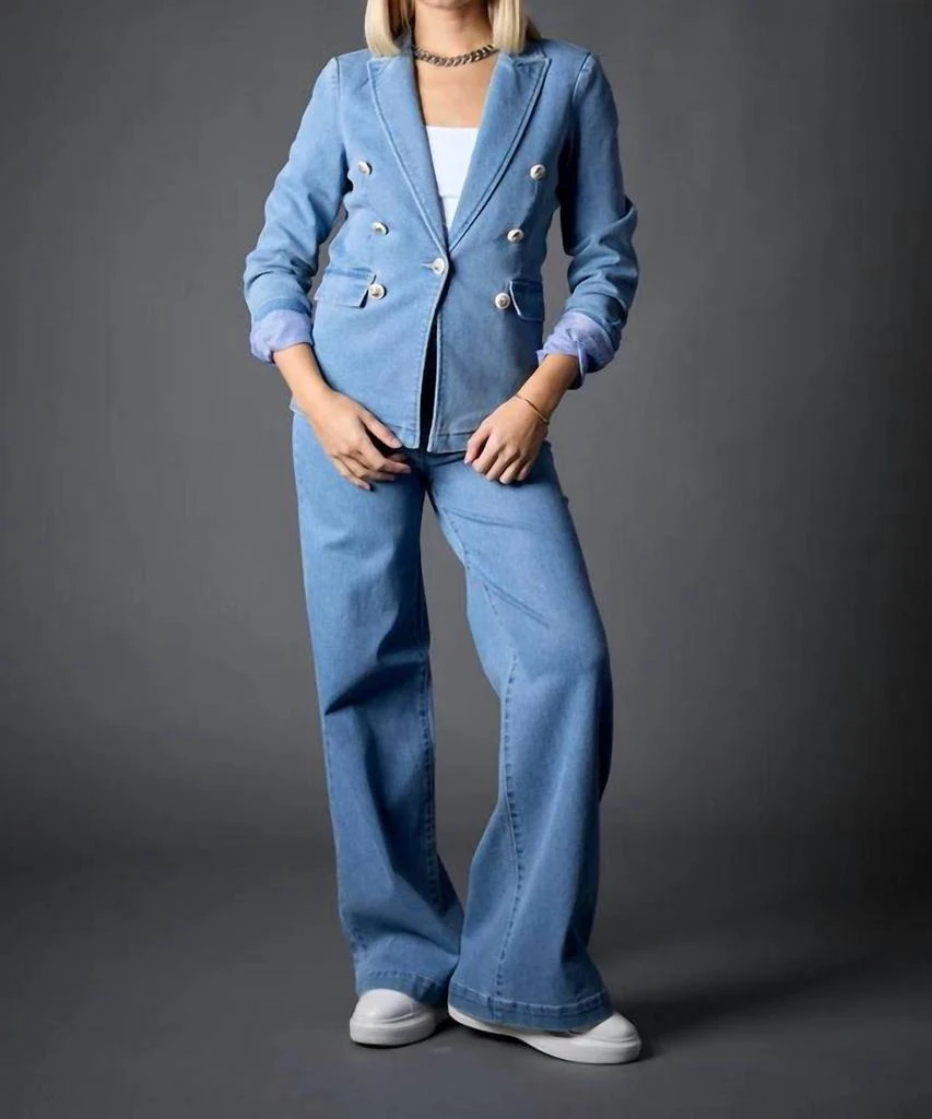 BLUE REVIVAL Blue Revival - Miley Recycled Blazer 2