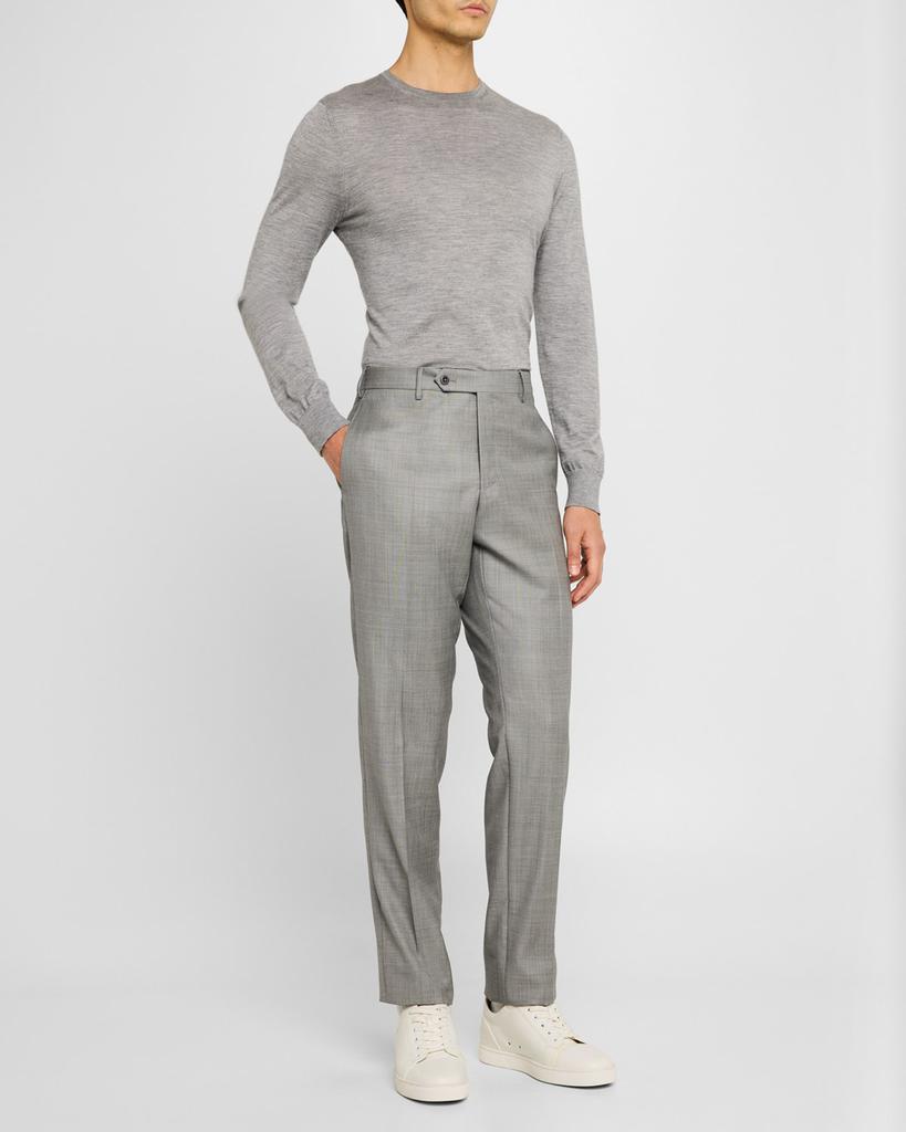 Zanella Men's Parker Sharkskin Trousers