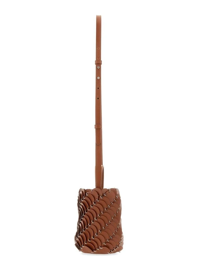 Paco Rabanne Paco Rabanne Panelled Small Bucket Bag 6