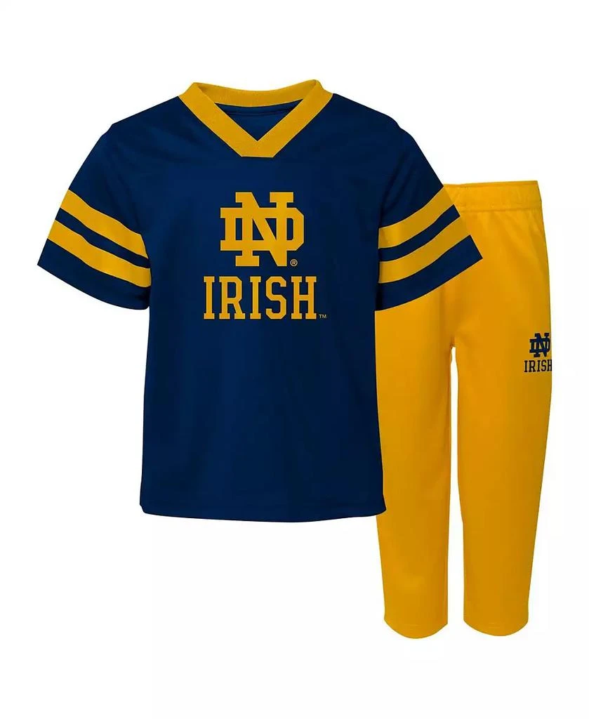 Outerstuff Baby Boys and Girls 2-Piece Notre Dame Fighting Irish Red Zone Jersey & Pants Set 1