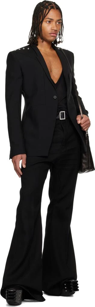 Rick Owens Black Concordians Fogpocket Soft Soft Blazer 4