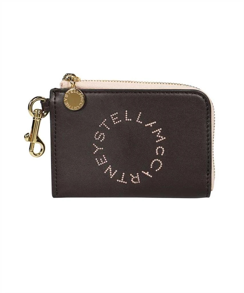 Stella McCartney Stella mccartney logo zip card holder 1