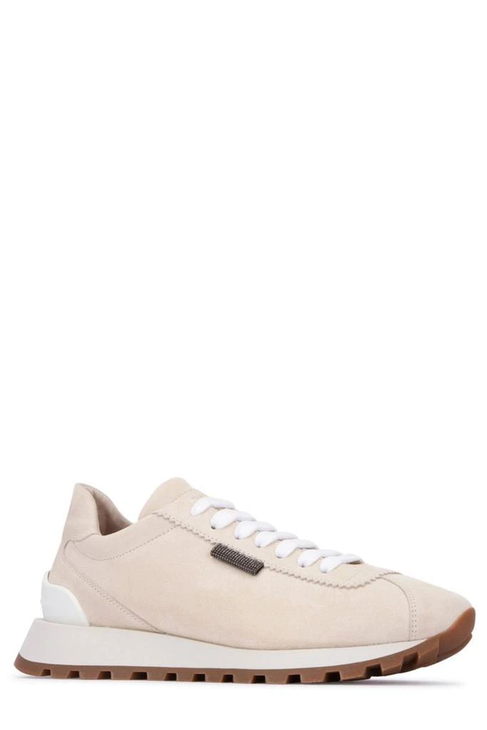 Brunello Cucinelli Brunello Cucinelli Round-Toe Lace-Up Trainers 2