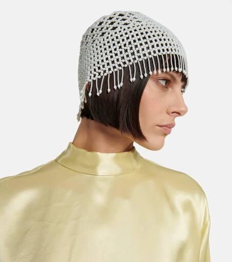 Jil Sander Beaded hat 2