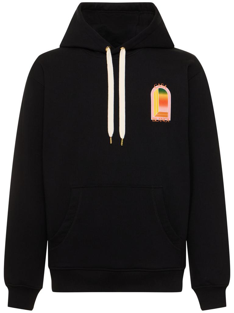 CASABLANCA Gradient Arch Organic Cotton Hoodie