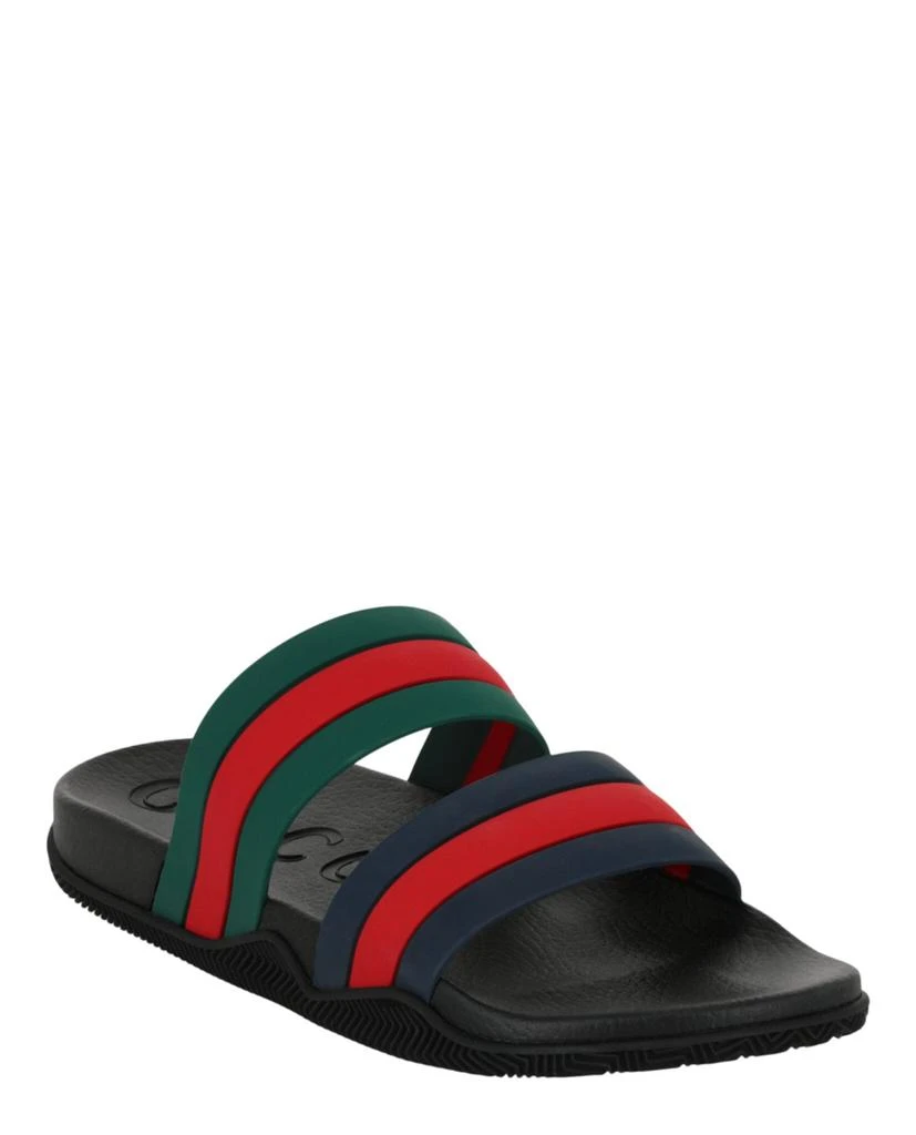 Gucci Agrado Grg Rubber Slide Sandals 2