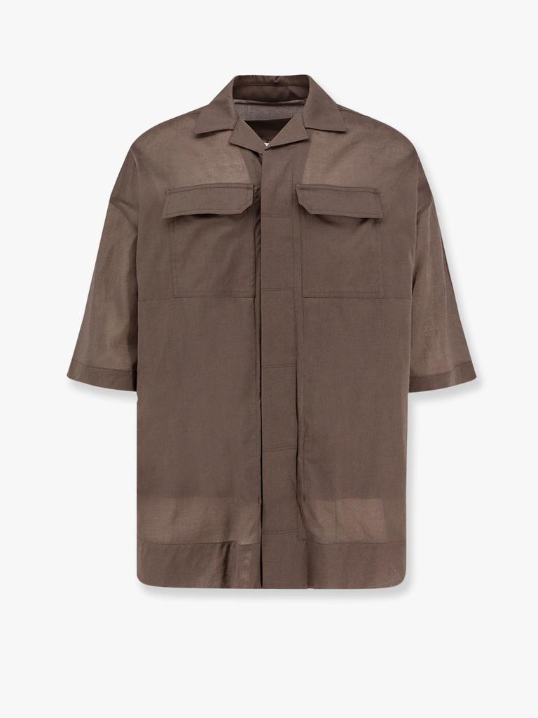Rick Owens Camicia magnum tommy in cotone organico certificato
