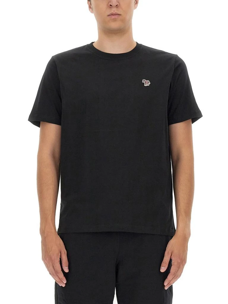 Paul Smith PS Paul Smith Zebra Patch Crewneck T-Shirt 2