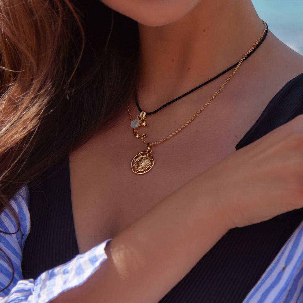 Orelia LUXE LUXE Black Adjustable Cord Necklace
