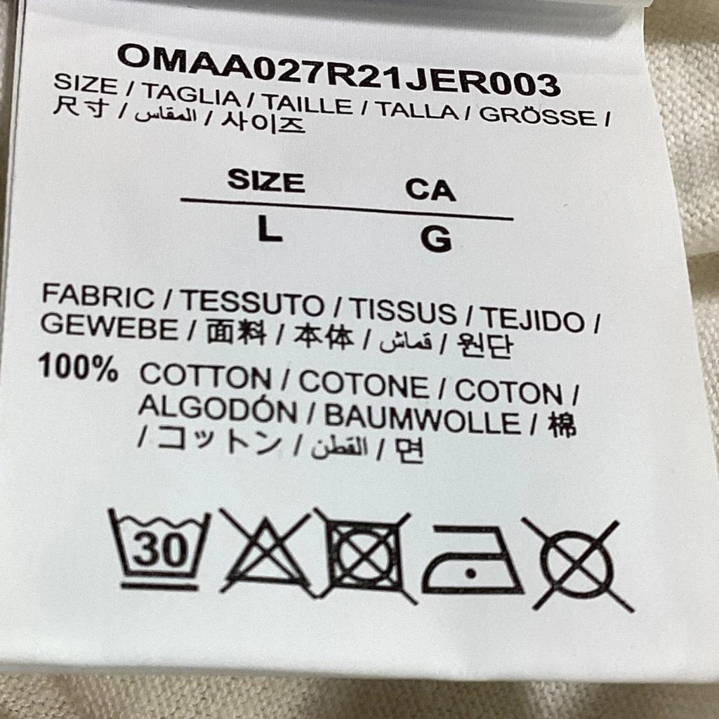 Off-White Back Marker Arrow T-Shirt in White Cotton 6