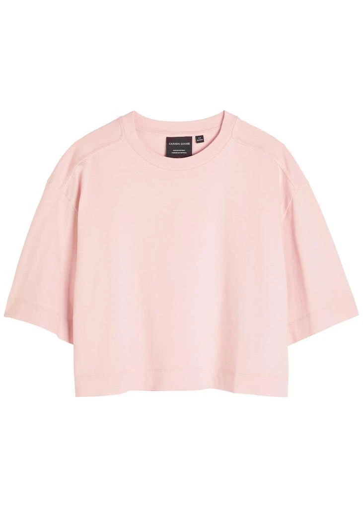 Canada Goose Addison Cropped cotton T-shirt 1