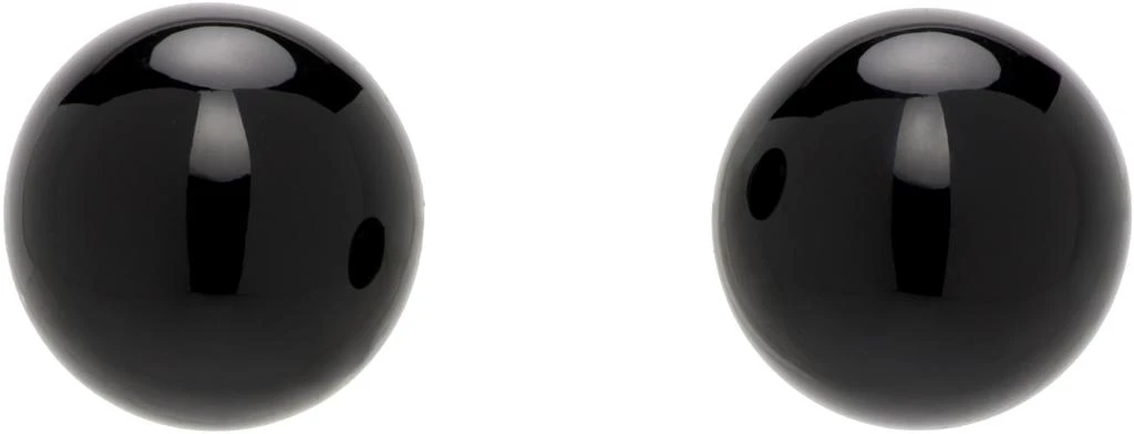 Sophie Buhai Onyx Boule Stud Earrings