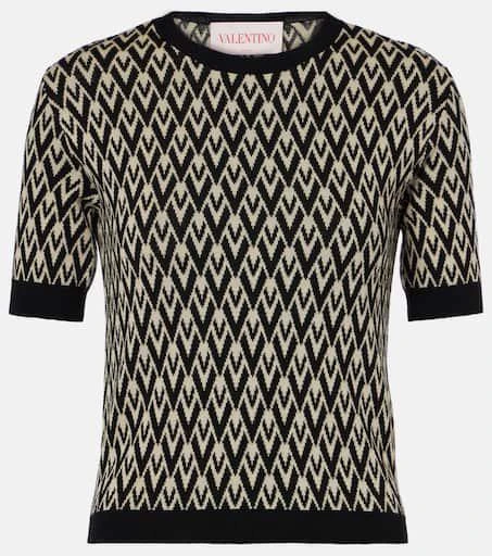 Valentino Toute La V virgin wool sweater 1