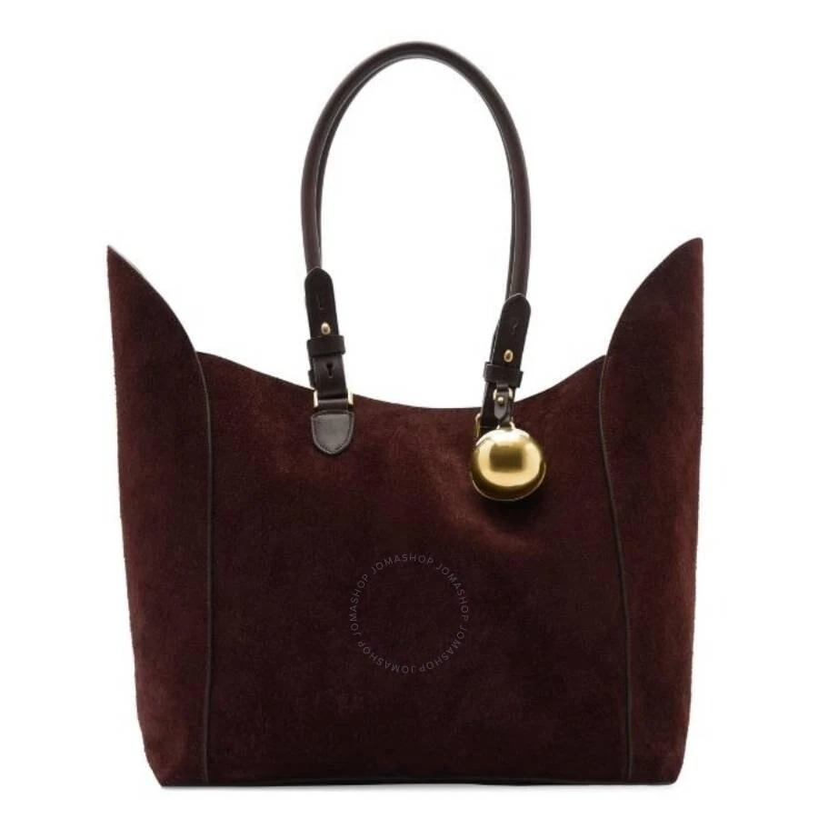 Burberry Medium Calf Suede Shield Tote Bag 1