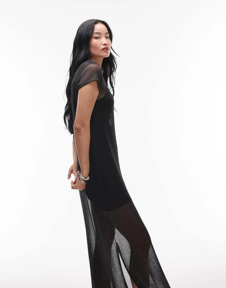 Allsaints Women's thea sparkle dress - Black - Size 14 UK/10 US