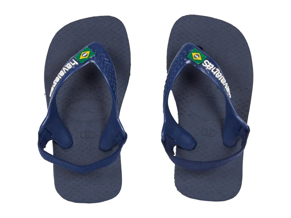 Havaianas Kids Brazil Logo Flip Flop Sandal (Toddler) 1